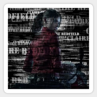 I'm Claire [RESIDENT EVIL 2 REMAKE] Sticker